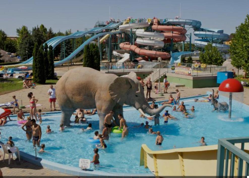 Beach Deluxe Apartman Hajdúszoboszló Kültér fotó